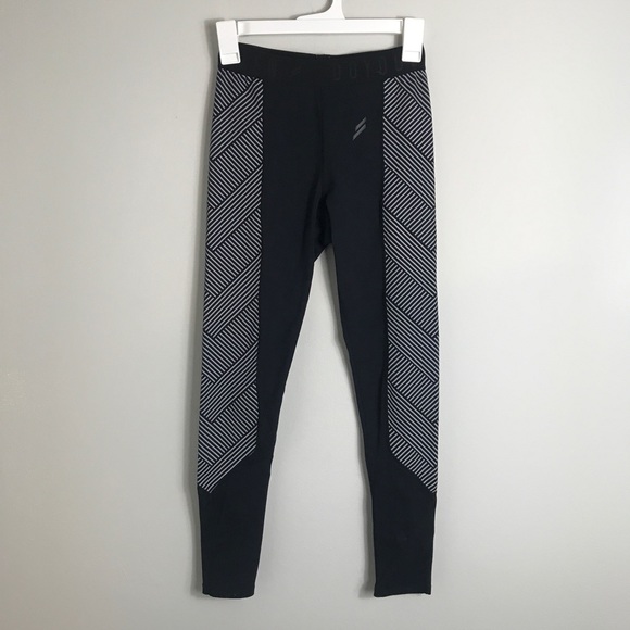 CompFit DoYouEven Women's Leggings-Black Gray-XS - Picture 2 of 10